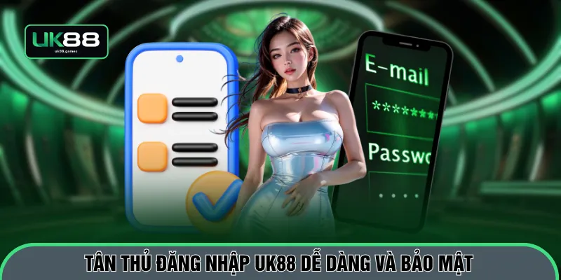 Tân thủ đăng nhập UK88 dễ dàng và bảo mật
